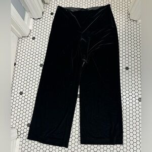 Didier Parakian side zip velvety pants size 18
